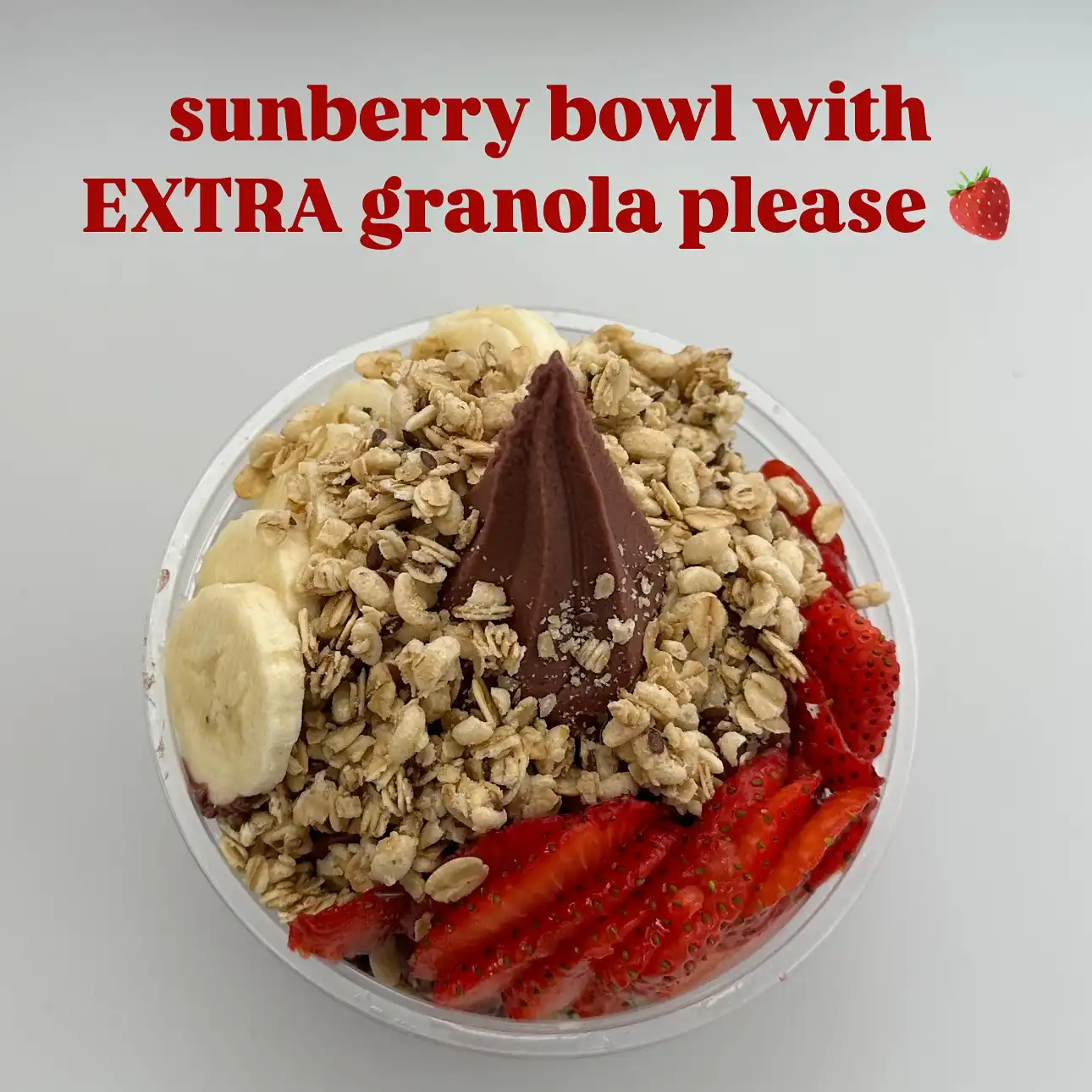 Sunberry Acai Bowl protein organic healthy delicious