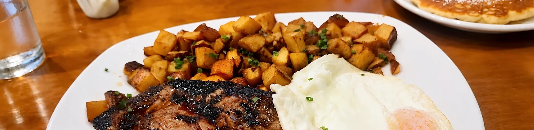 Restaurant wall decor with 'Brunch is always a good idea' sign