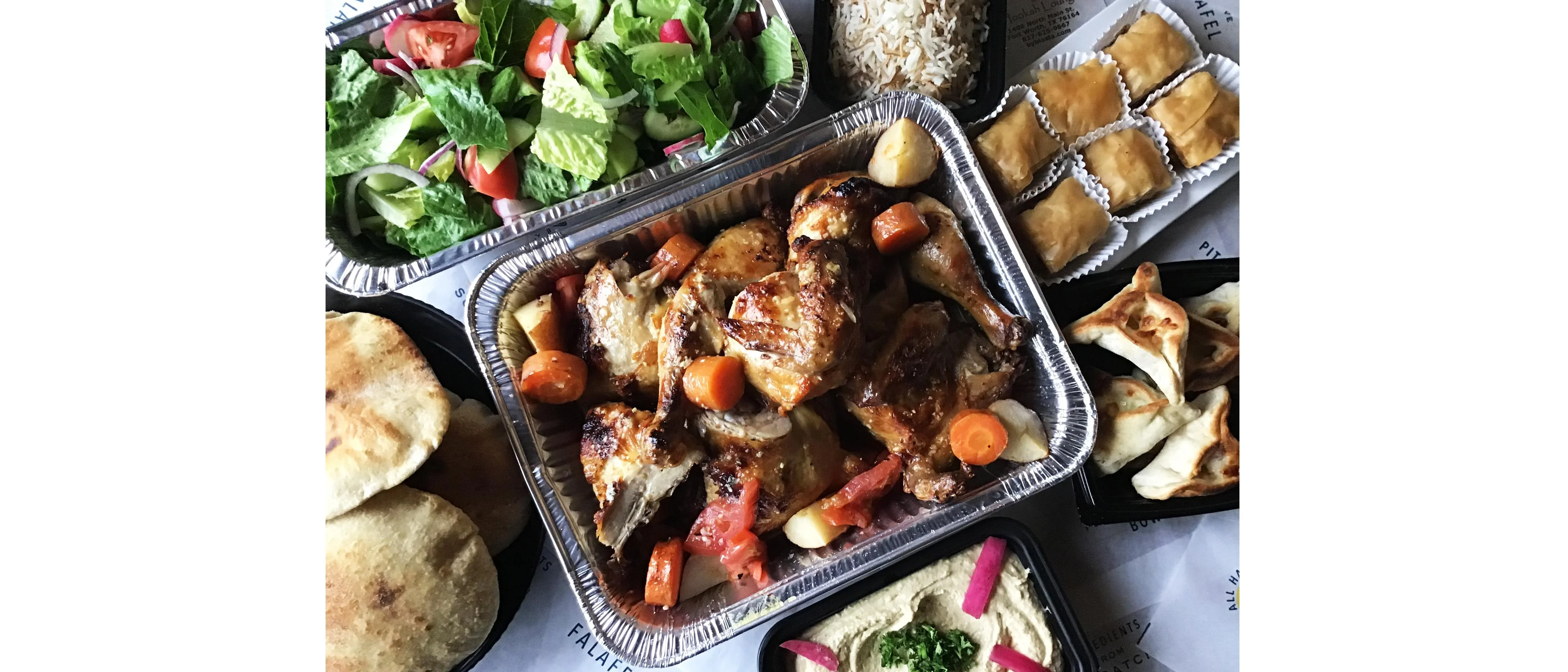 Frarej (Byblos Roasted Chicken) Family Meal