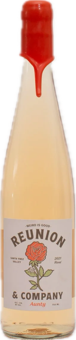 2021 Reunion & Company rosé wine bottle