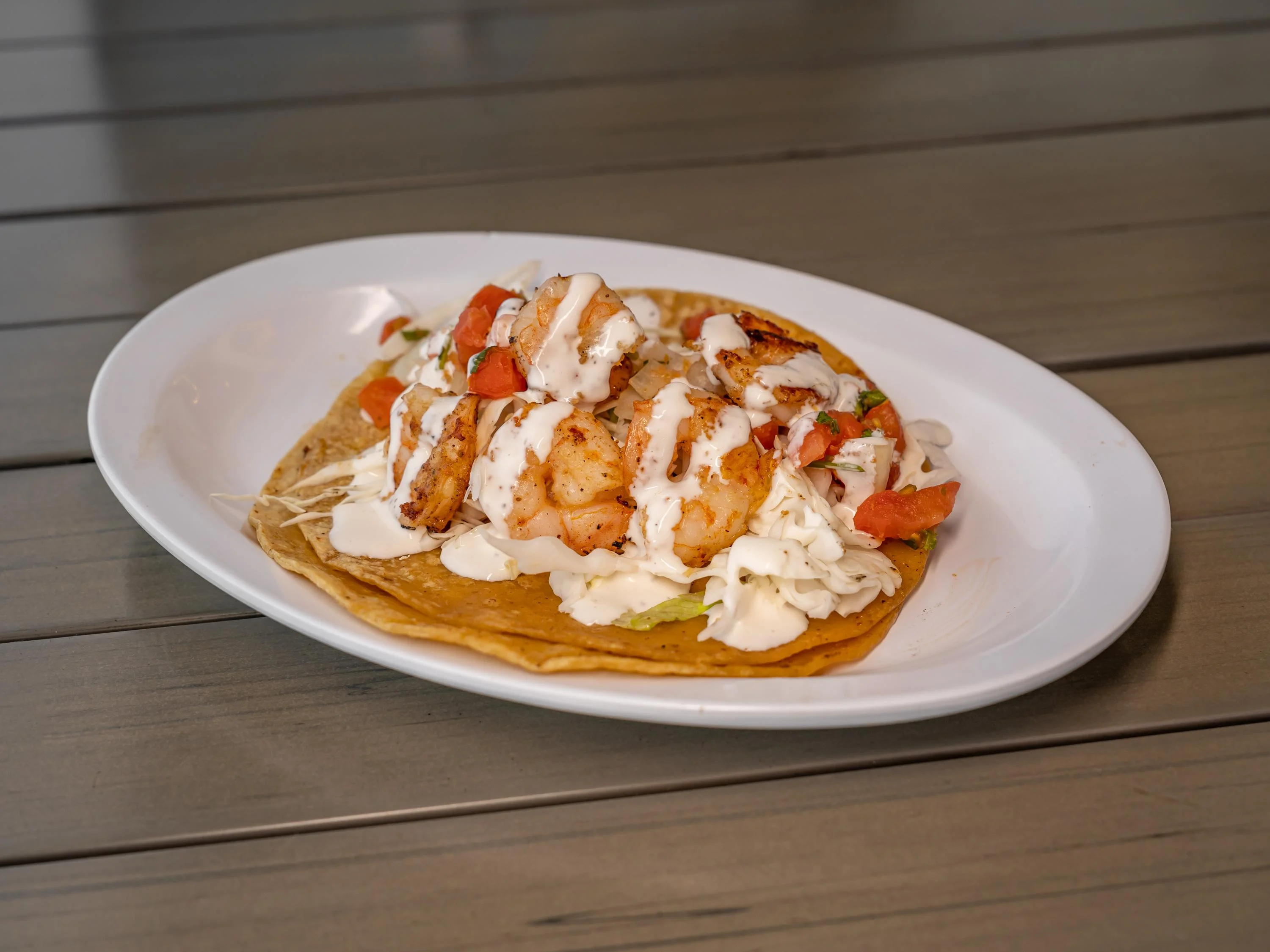 #39  Grilled Shrimp Taco Baja Style