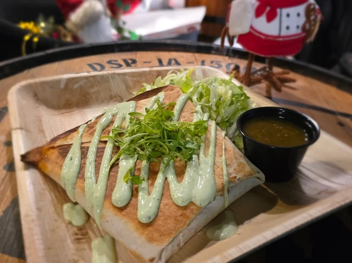 Ancho Chicken quesadilla
