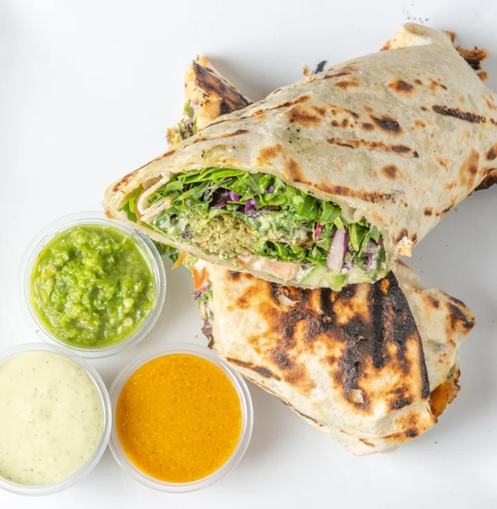 Falafel Laffa Vegan