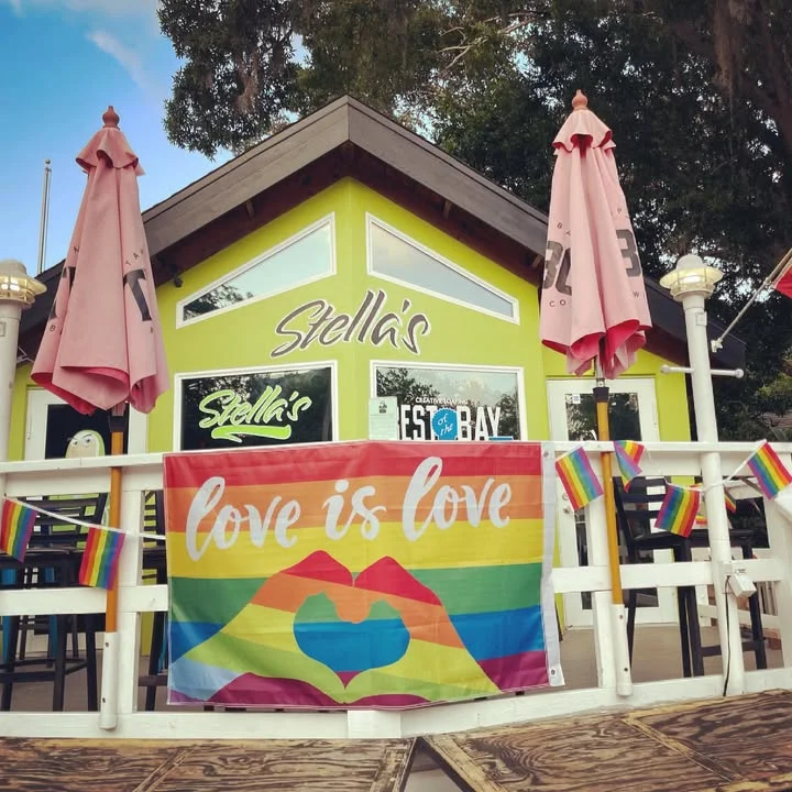 Love is love! All are welcome at Stella's