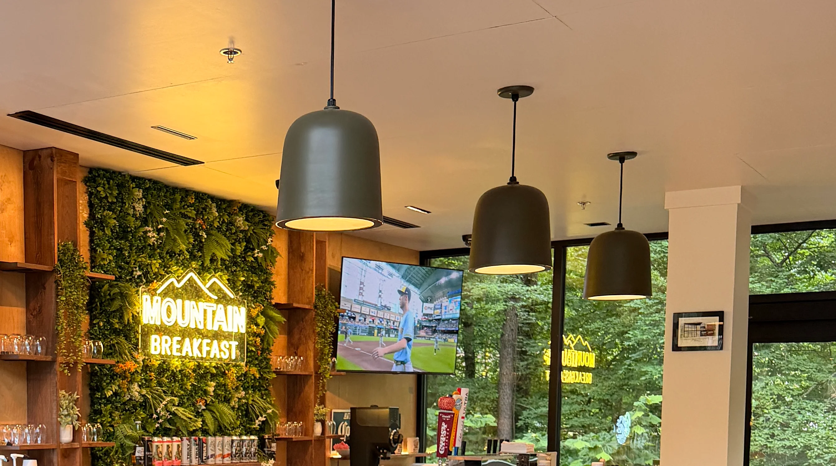 Delicious gourmet burger with fresh toppings on a wooden table