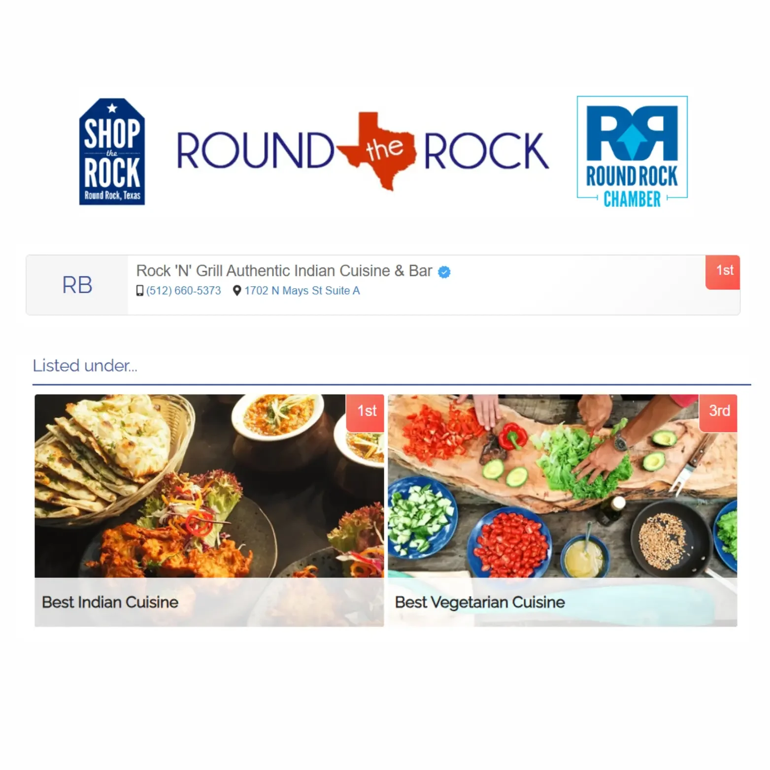 Best Indian Restaurant in Austin & Round Rock