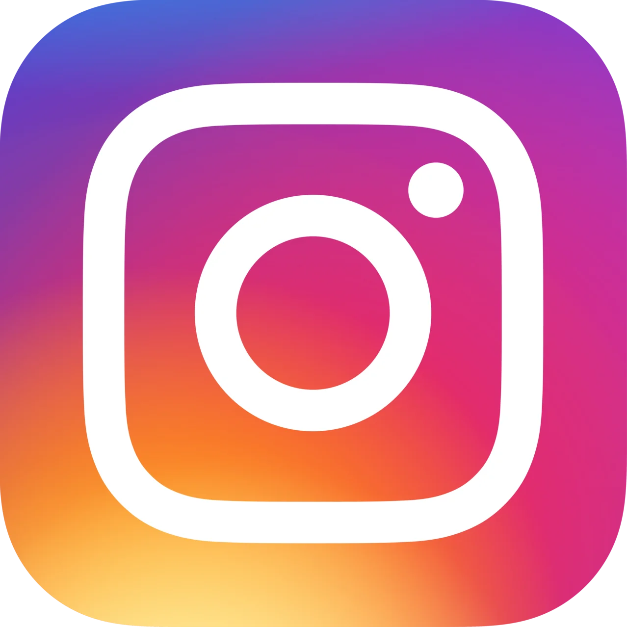 Instagram icon for restaurant's social media presence