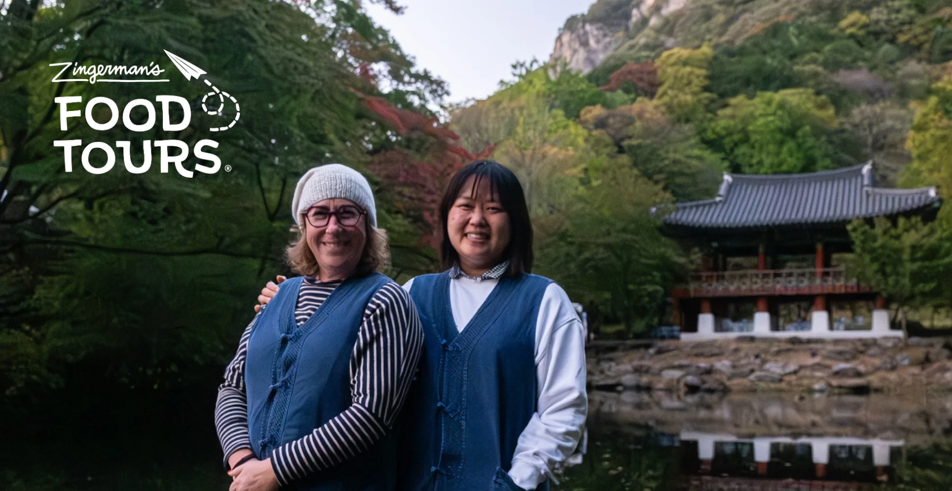 Kristie and Ji Hye in South Korea