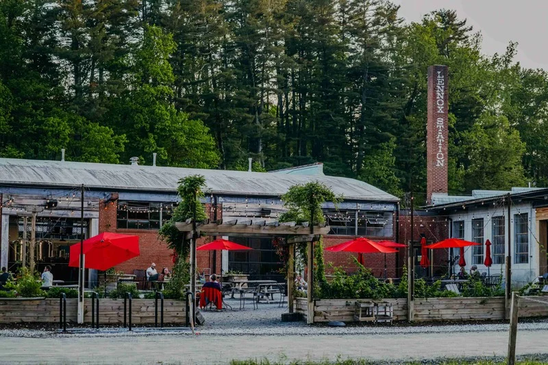 The exquisite exteriors of The Beer Garden, located in Hendersonville, NC. 