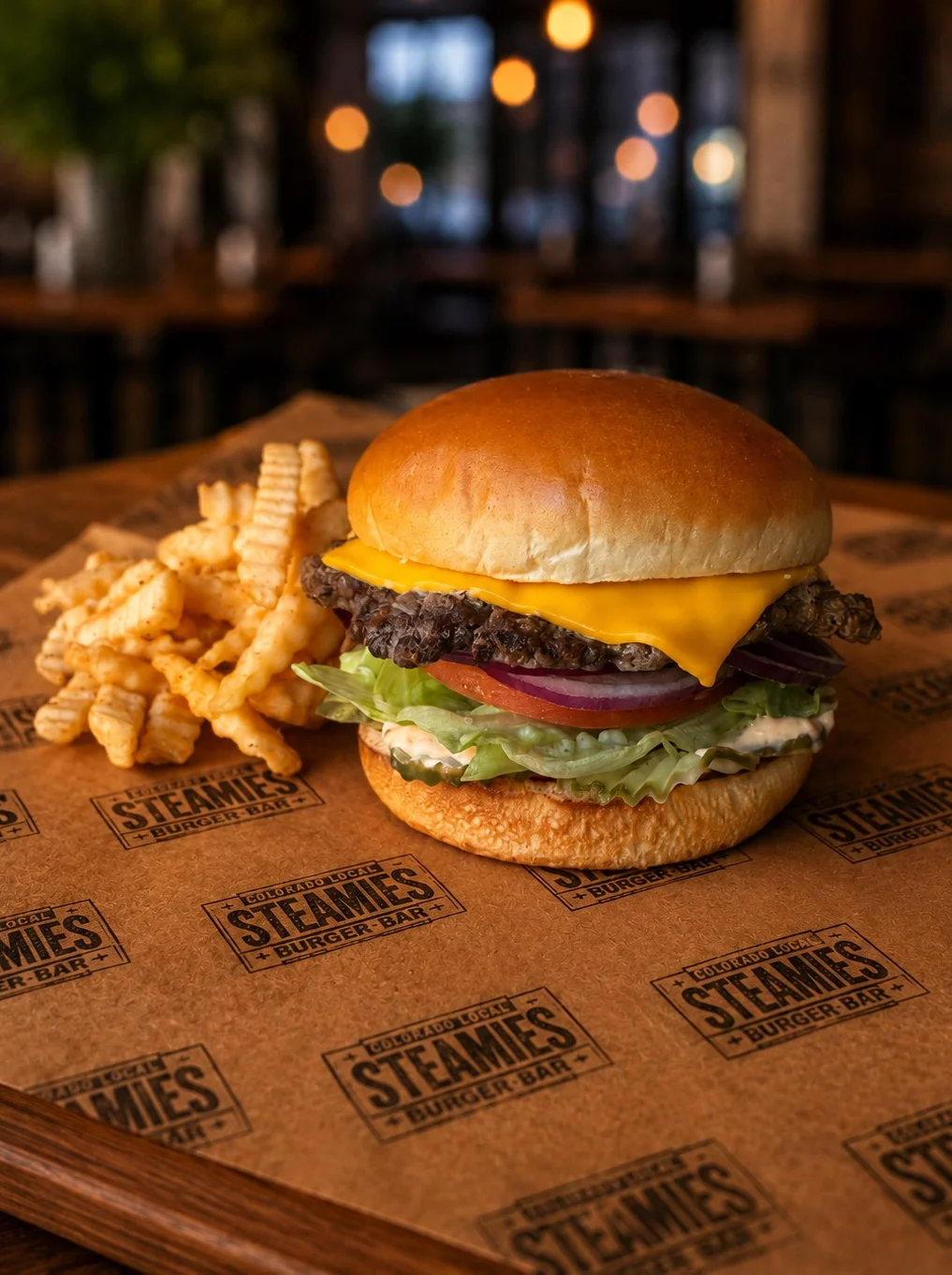 Steamie Burger