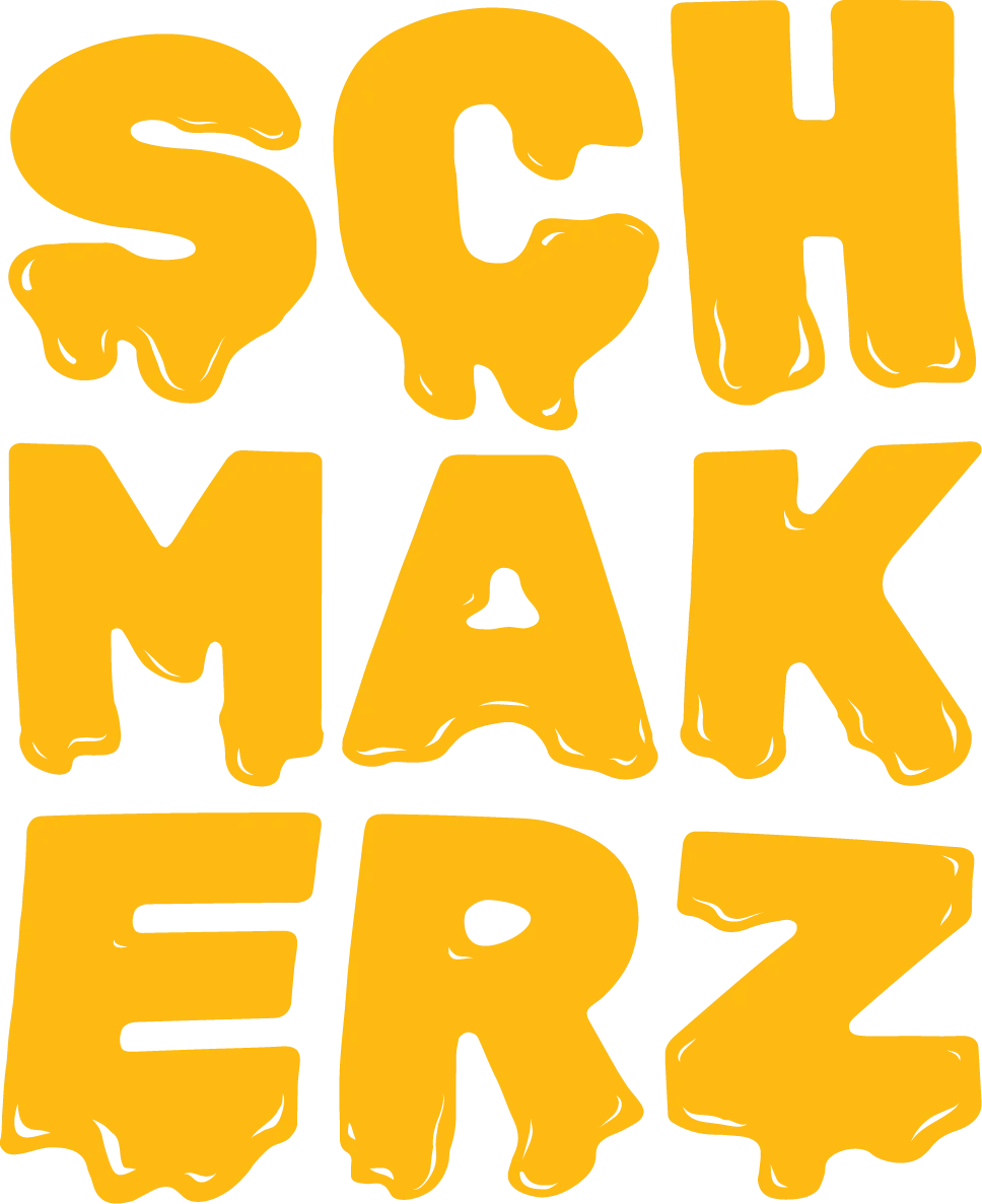 Playful logo design for Schmakerz restaurant