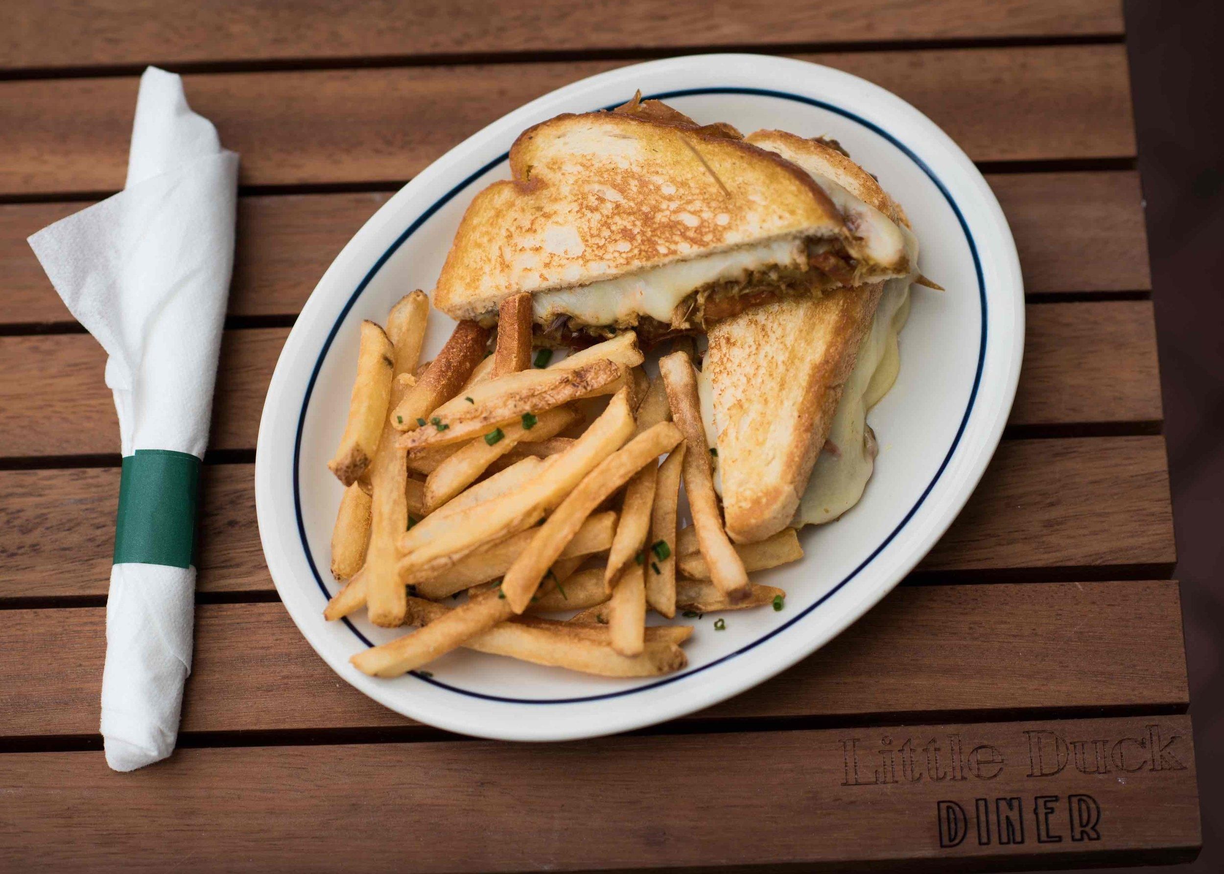 DUCK GRILLED CHEESE