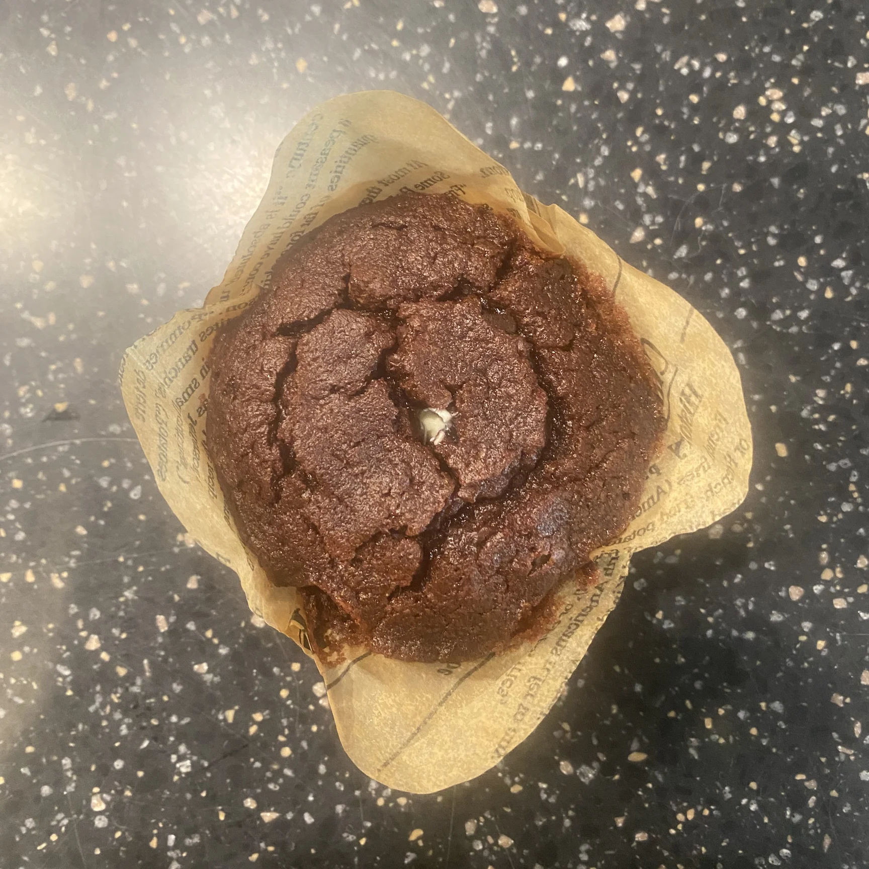 Chocolate Cream Cheese Muffin