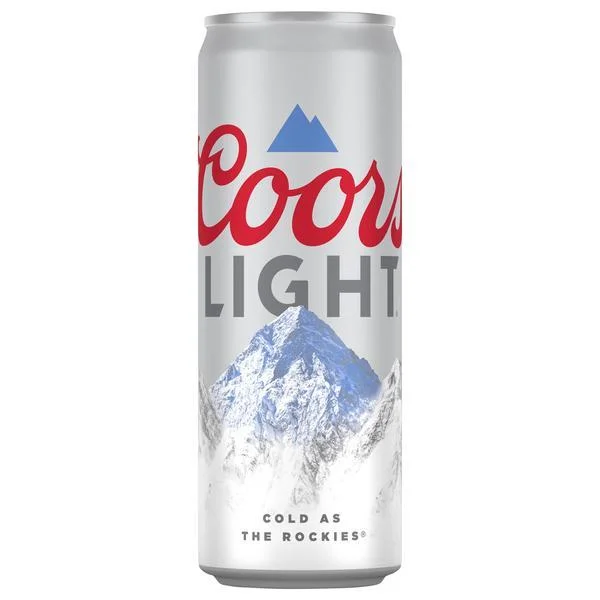 Coors Light American Light Lager Beer Single Can