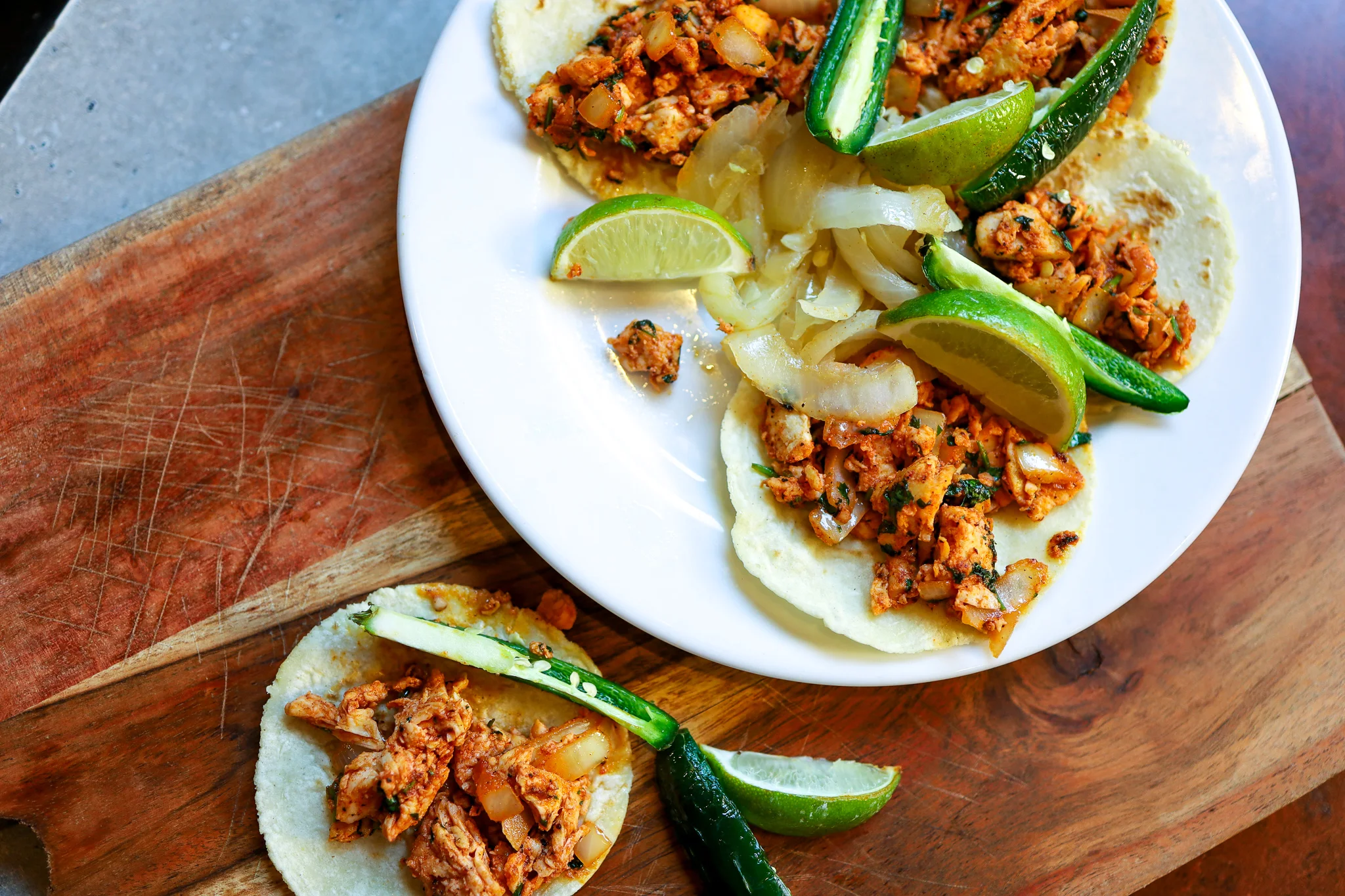 Pollo Asado Tacos Ricos Appetizer