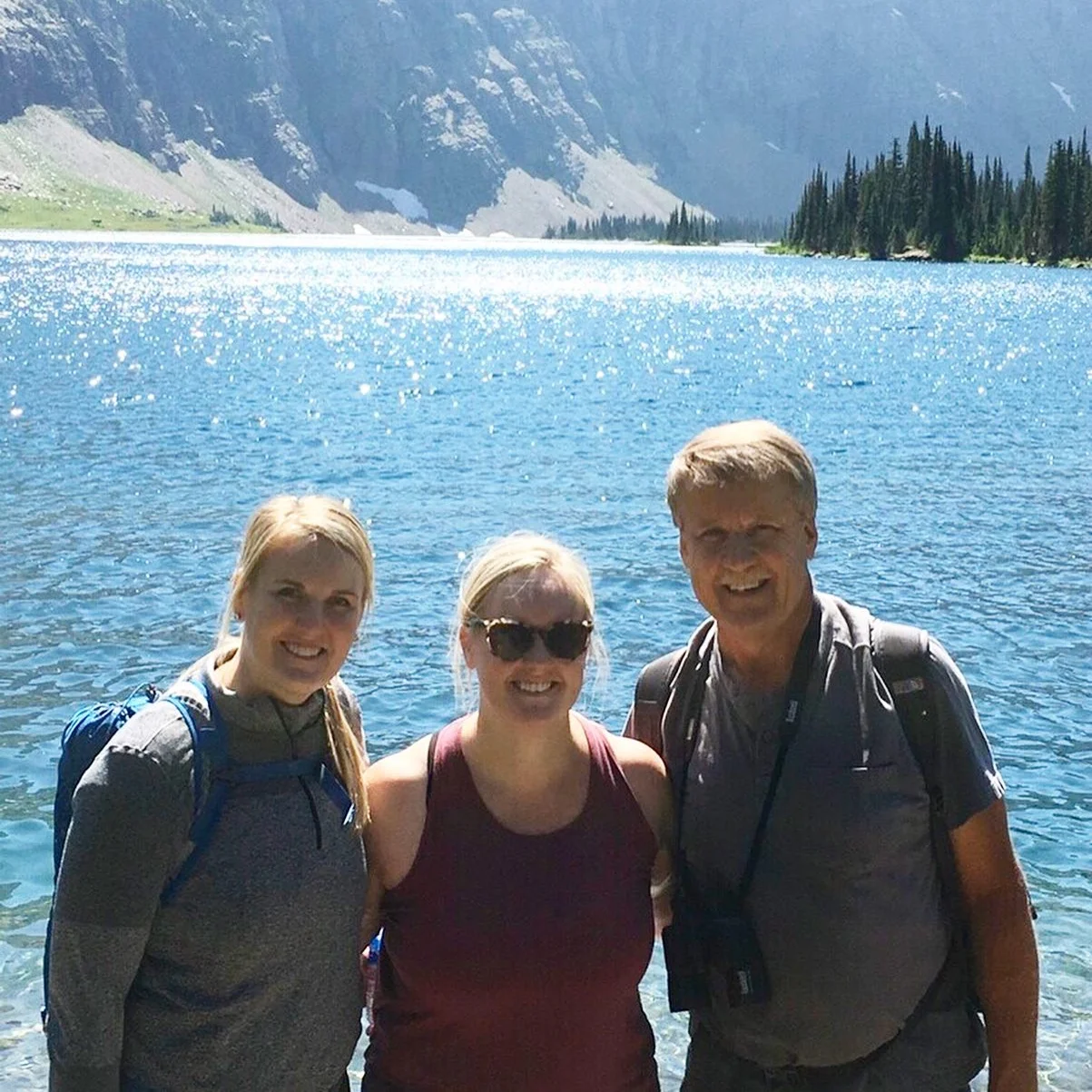 Daughter Amy, Daughter Staci, Tom McLaughlin