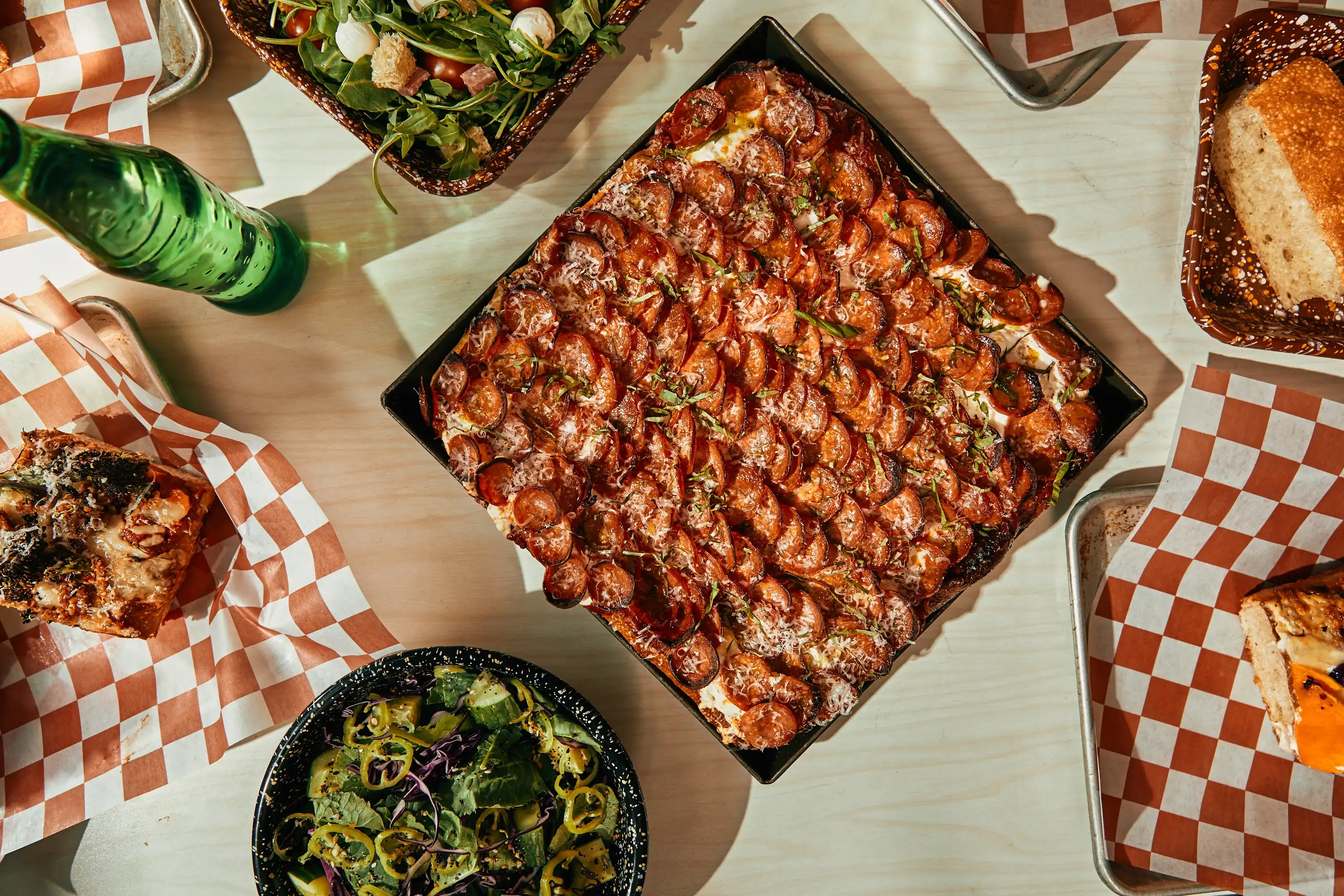 Pizza Friendly Pizza Chicago PEPPERONI whole