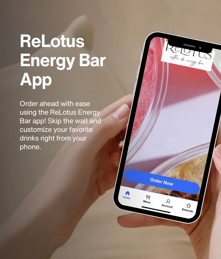 Mobile ordering interface showcasing food options and customization features.