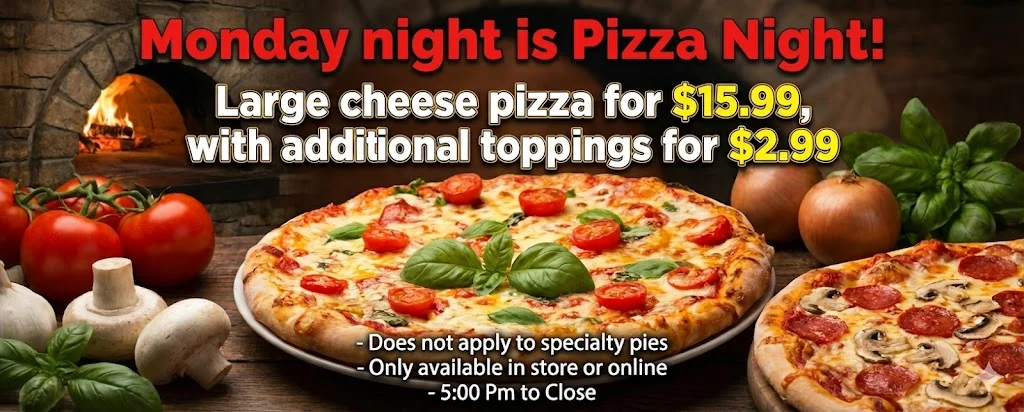 Monday night discount special