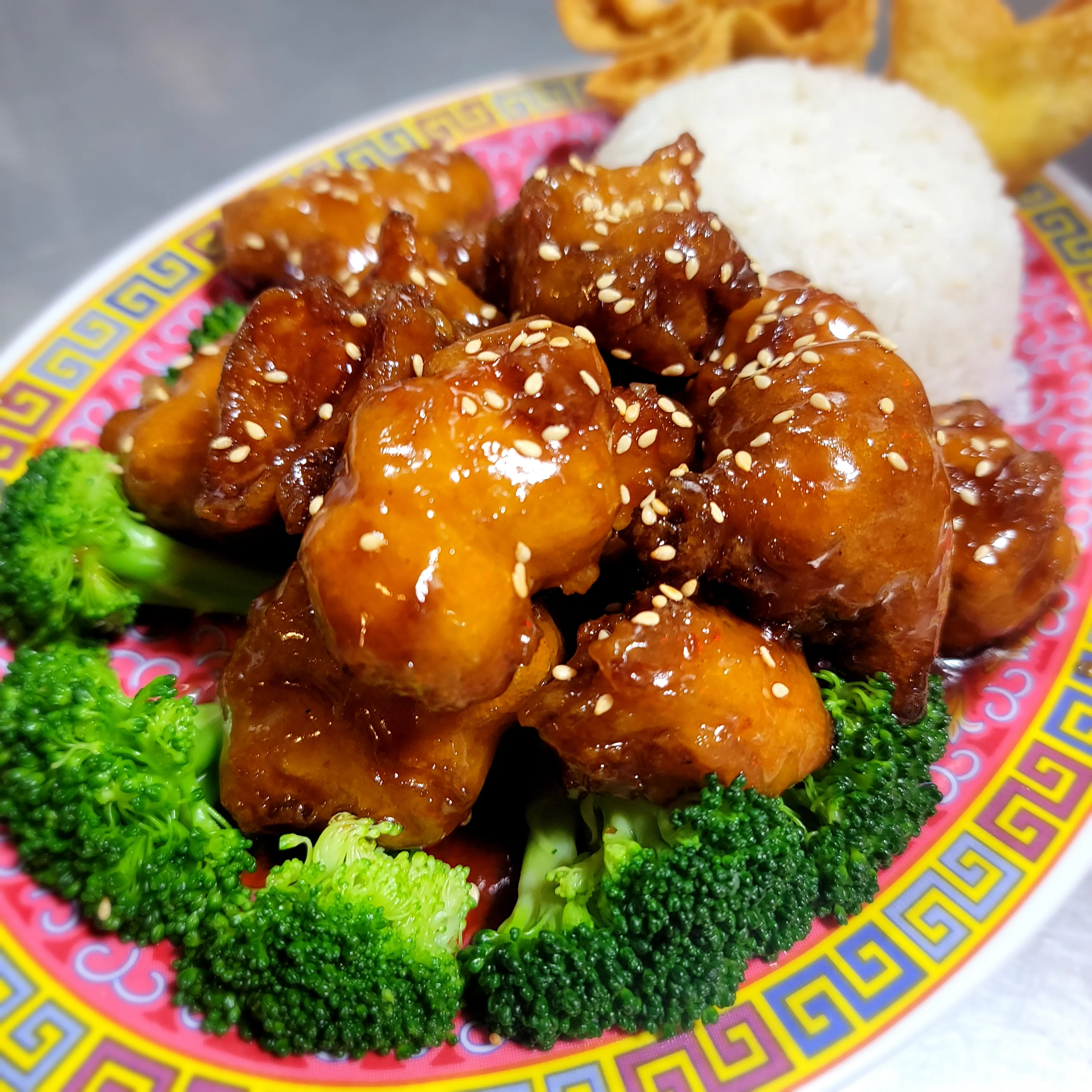 Authentic Sesame Chicken; Best Chinese in Omaha