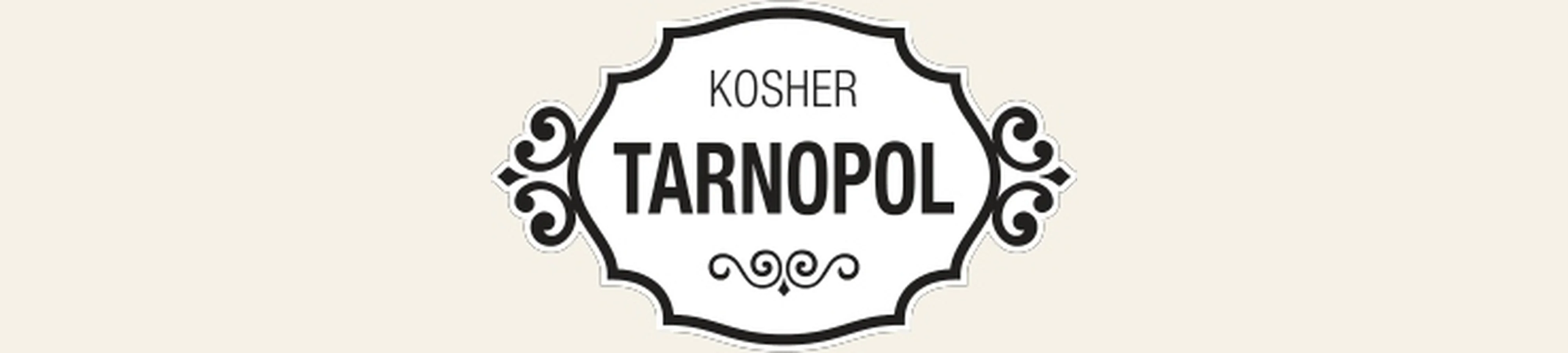 Kosher restaurant logo for Tarnopol with elegant design