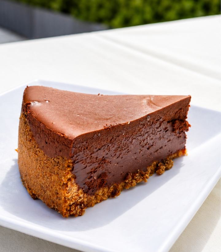 Chocolate Cheesecake************** at Page’s Okra Grill