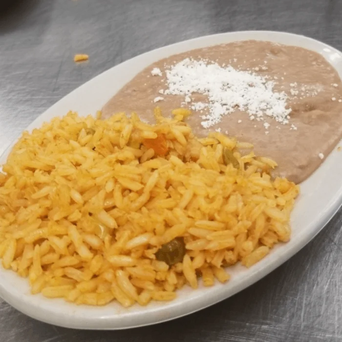 Rice & Refried Beans