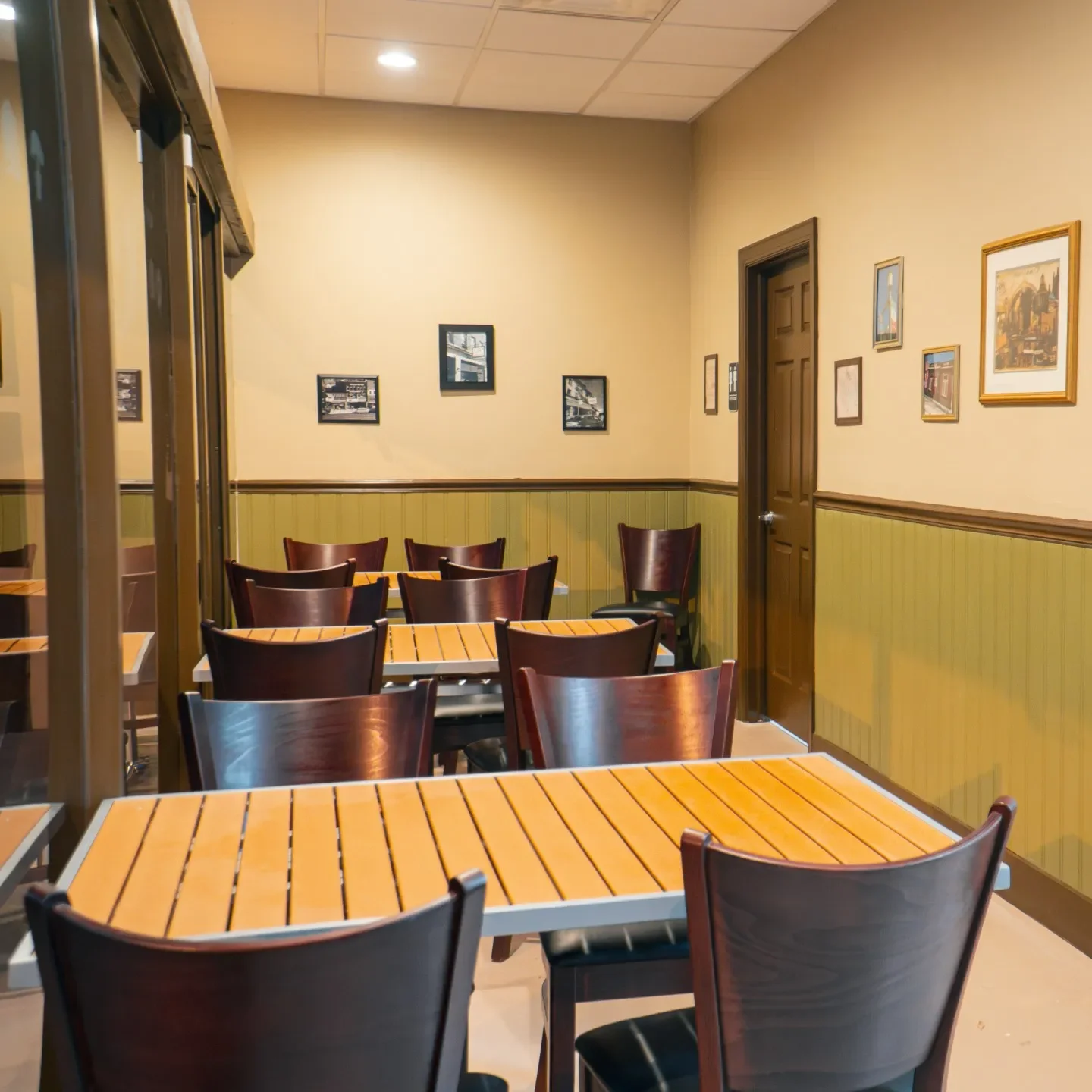 An interior of an Ah Beetz restaurant
