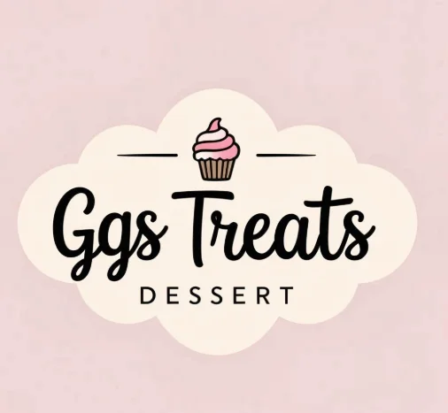 Logo of Ggs Treats featuring a cupcake design