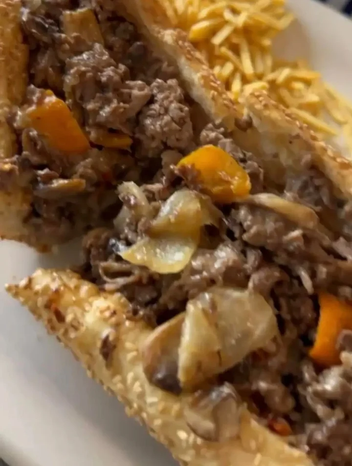 Steak Bomb (onions, mushrooms, & peppers)