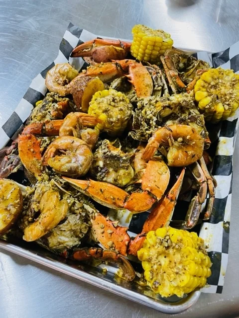 Blue Crab and Shrimp Tray (1-2)