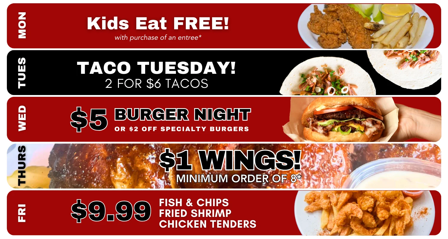 Daily Specials