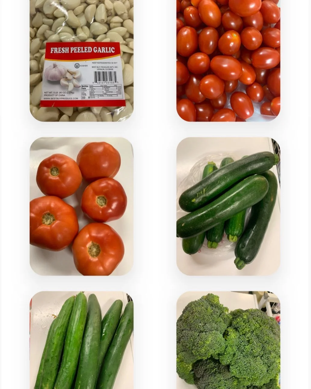 Fresh vegetables for Mediterranean cuisine preparation