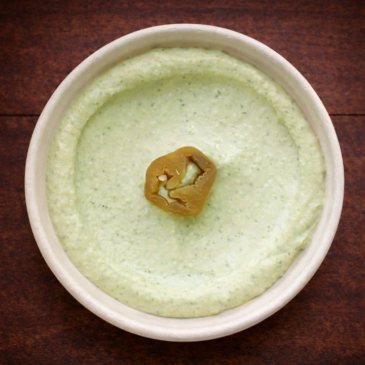 Jalapeño Cilantro Hummus
