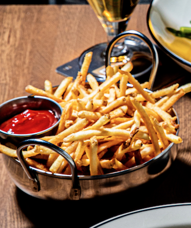 Fries at The James