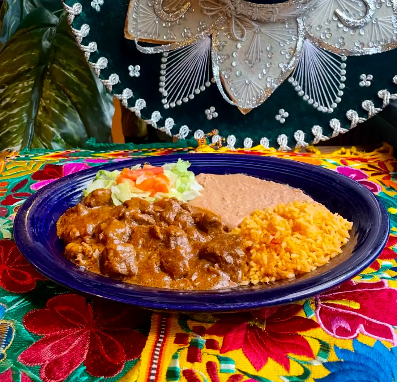 Carne Guisada Plate