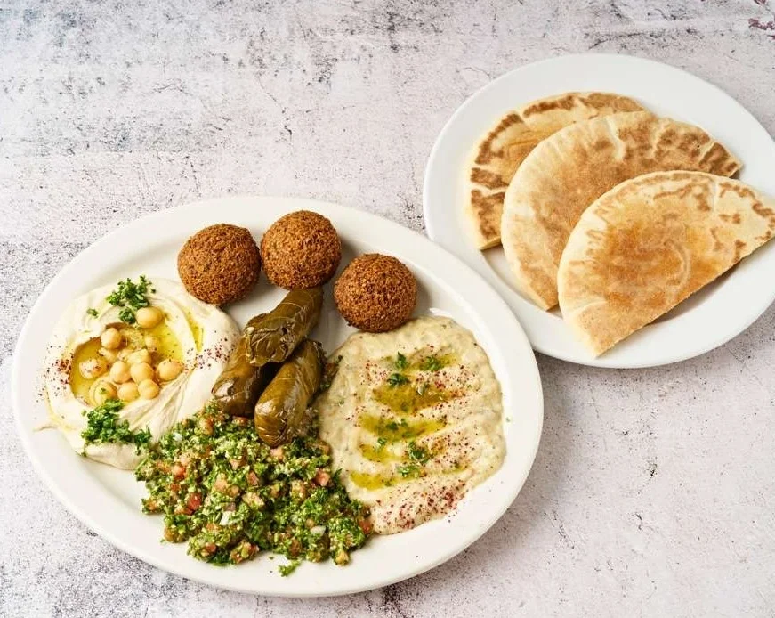 Vegetarian Sampler Plate