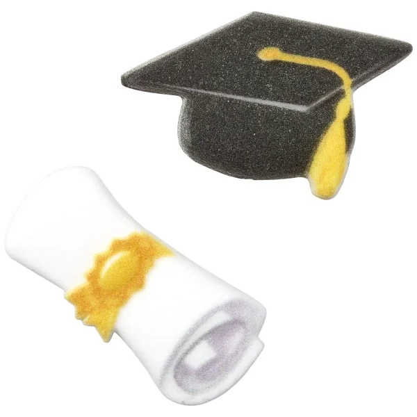 Grad Cap or Scroll Sugar ADD ON
