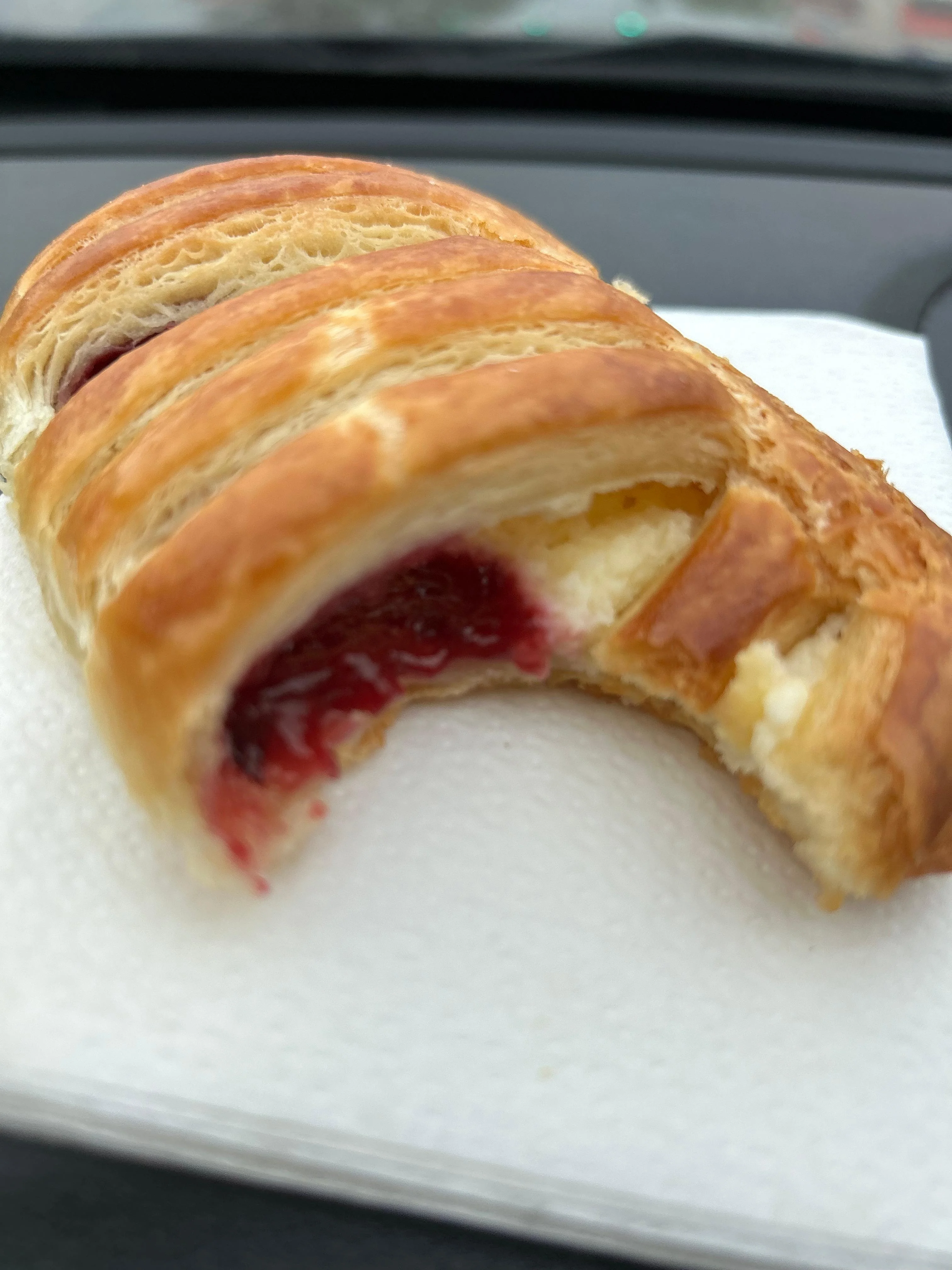 Cherry & Greek Yogurt Danish