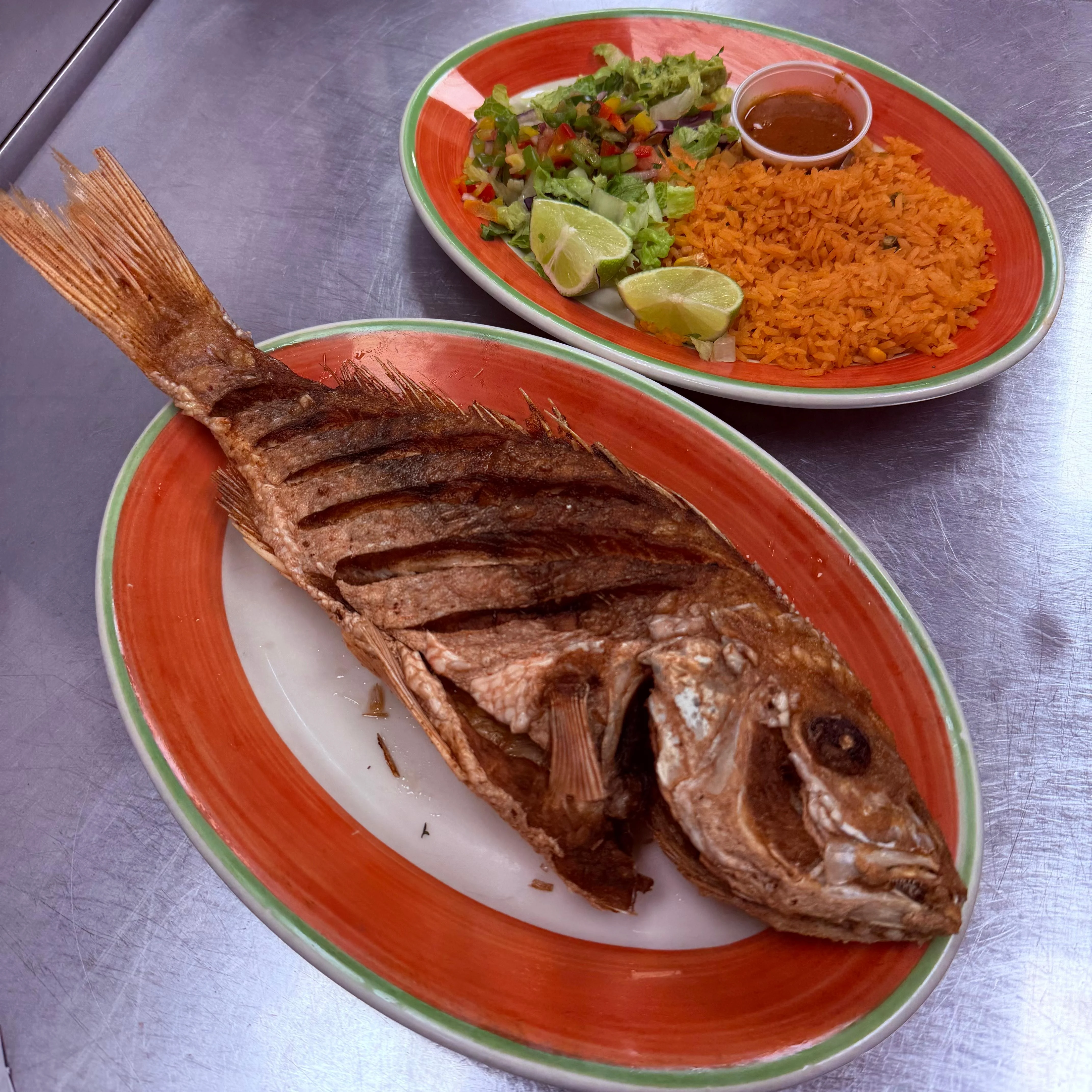 A beautifully plated dish showcasing vibrant colors and fresh ingredients.