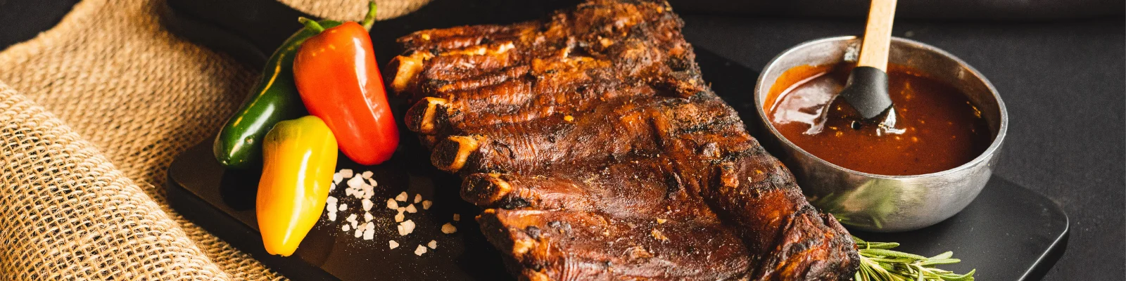 BBQ Ribs and BBQ Sauce