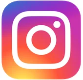 Instagram logo with vibrant gradient colors