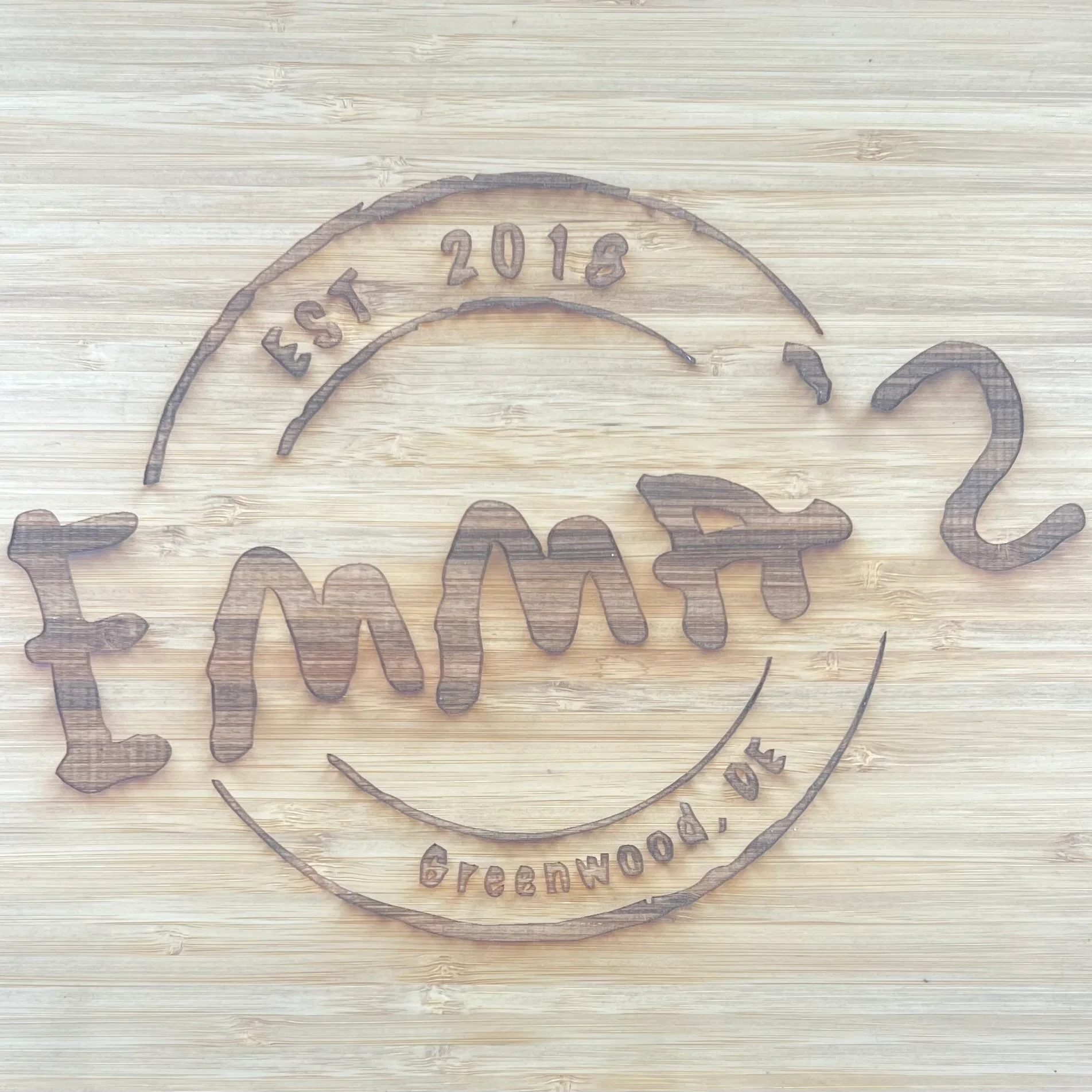 Stylish restaurant logo design for Emma's established in 2018