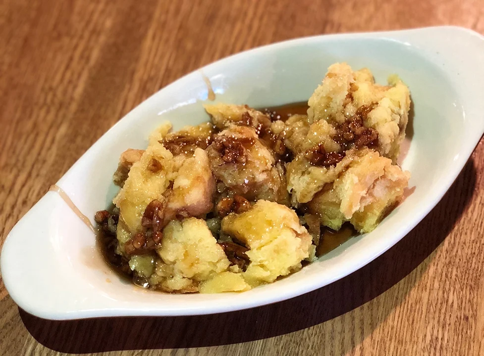 White Chocolate Bread Pudding