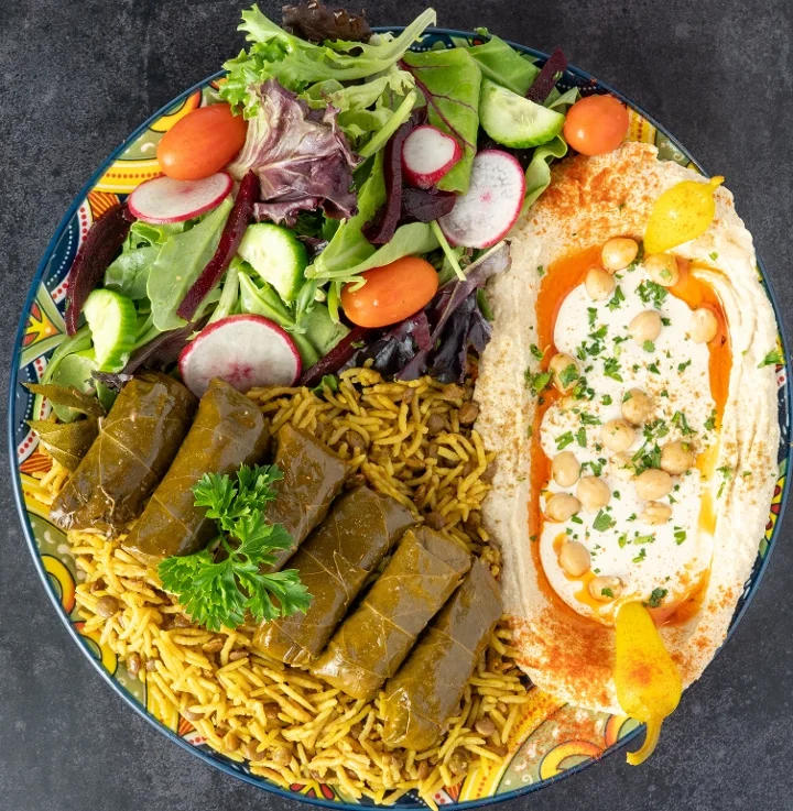 Grape Leaves (Vegan) Plate