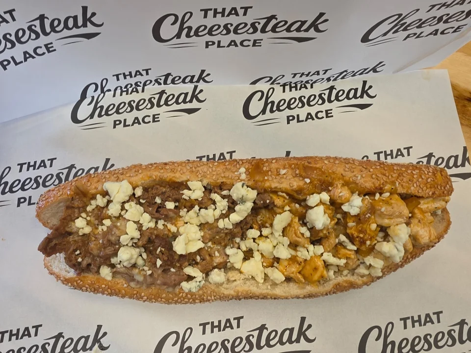 Gluten Free Buffalo Cheesesteak