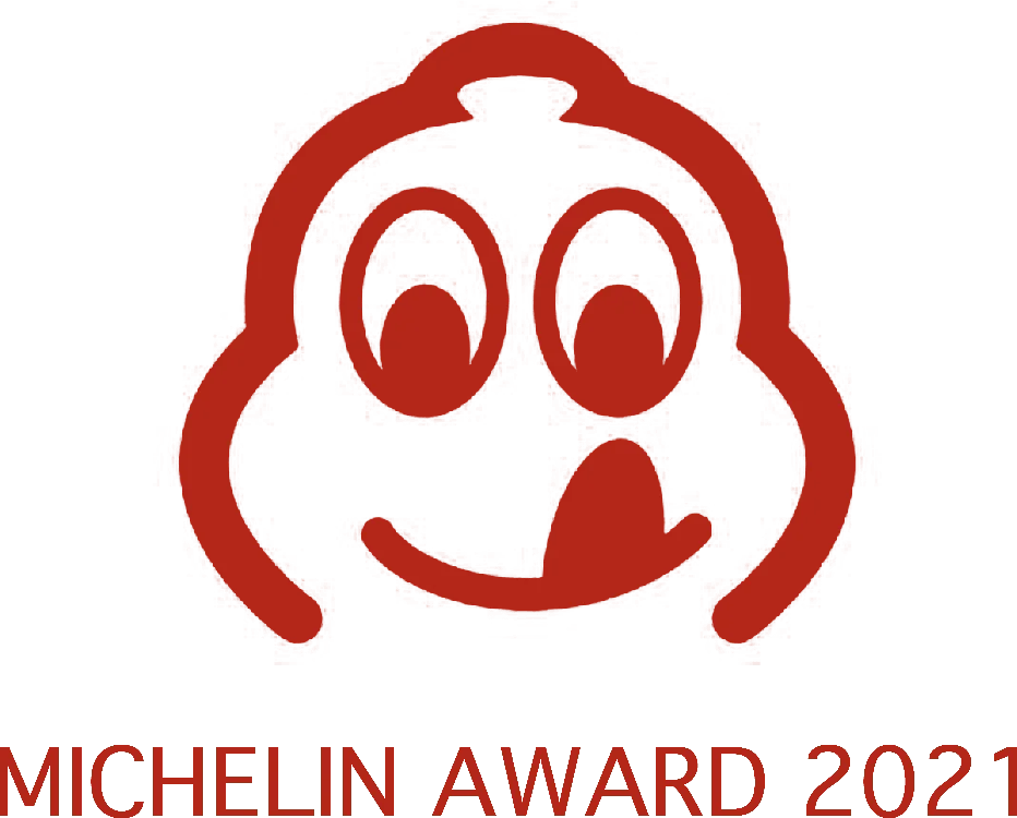 Michelin Award logo for 2021 recognition