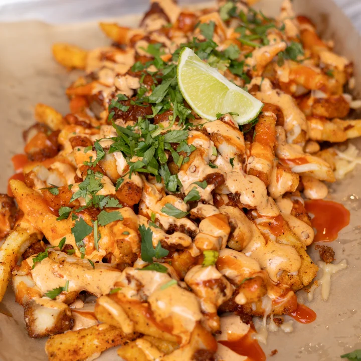 Buffalo Chicken Ranch Fries