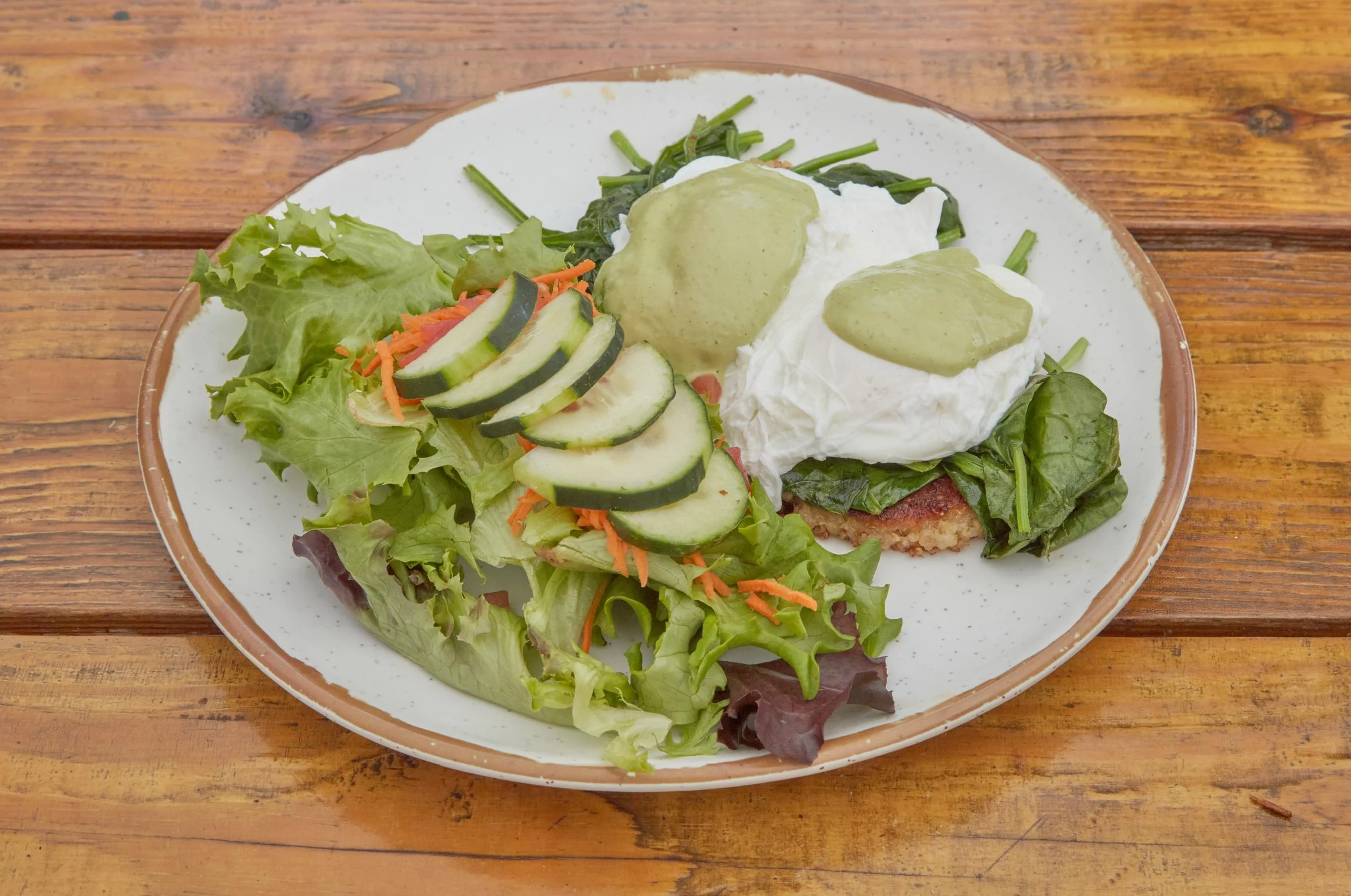 Quinoa Eggs Benedict