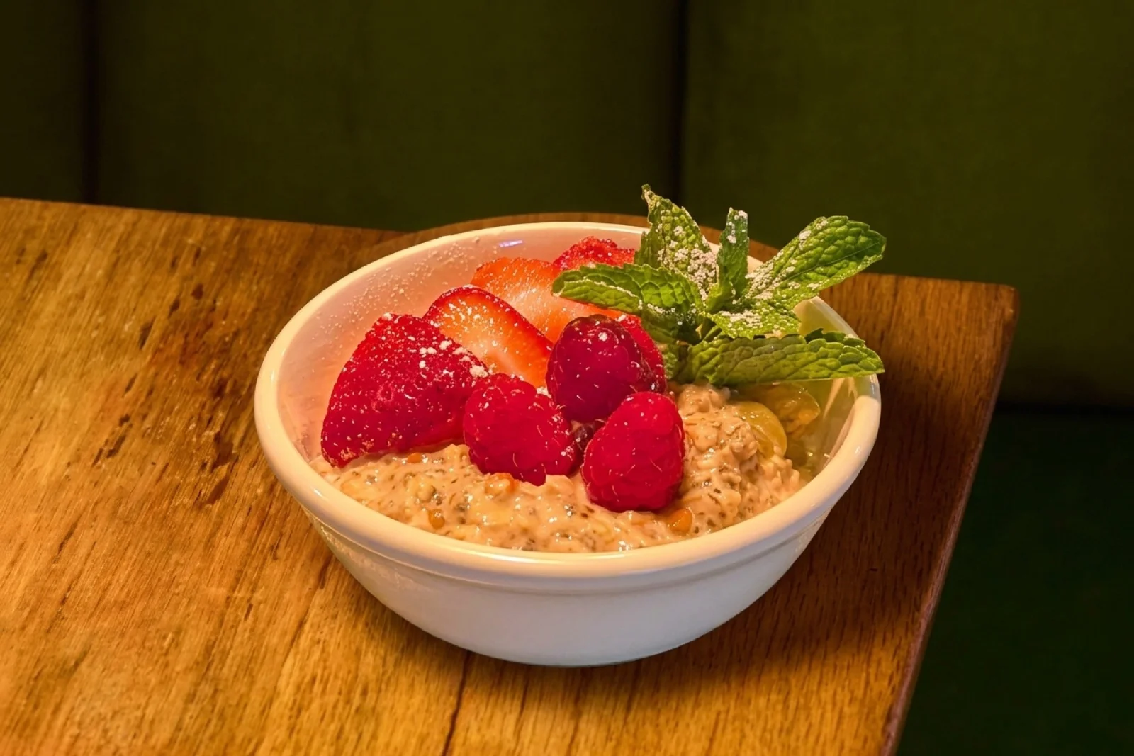 Wheat Berry Overnight Oats